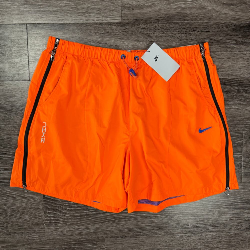 Nike Project F.R.O.G. Lined Shorts Orange Blue Green Men's L NWT HV0903-803